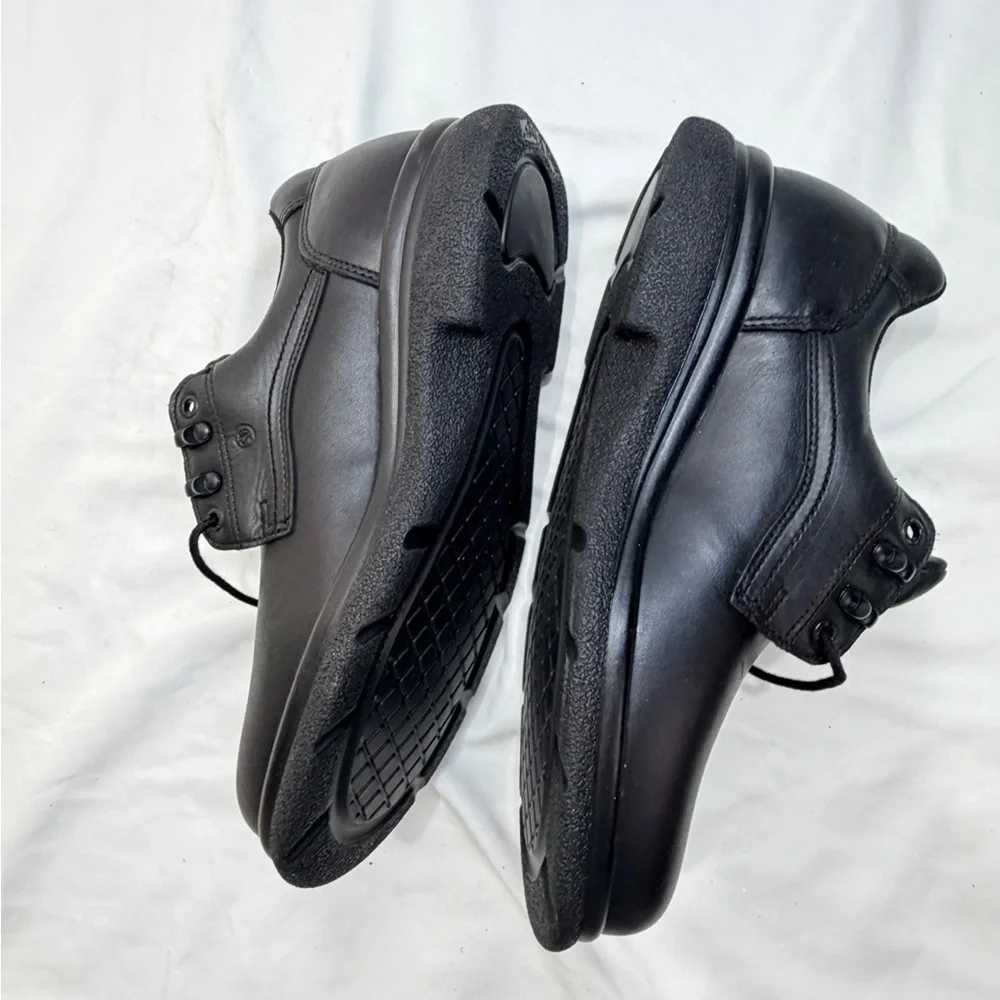 Red Wing 8618 Men's Black Leather Oxford Work Shoes Slip Resistant 11.5 D
